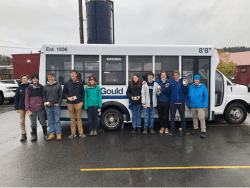 Gould Academy Environmental Science Tour Group