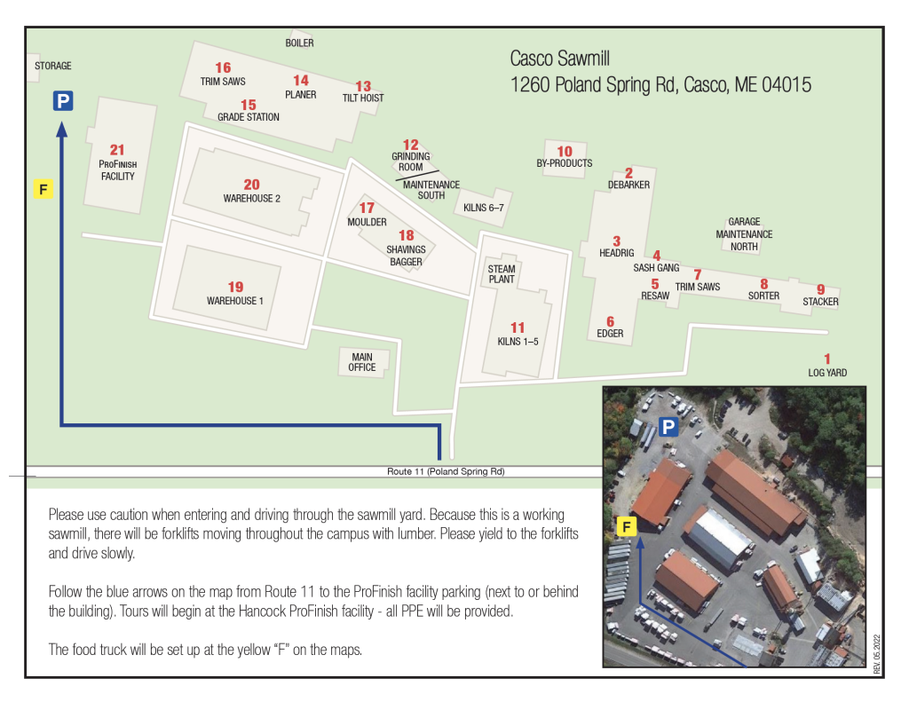 Casco Parking Map