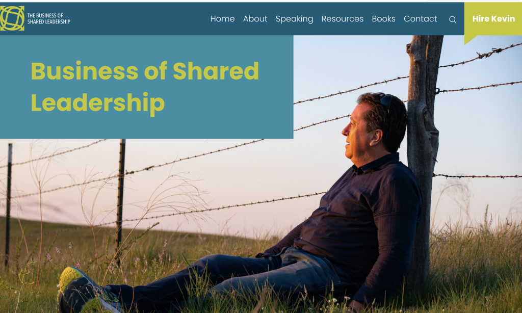 Business Of Shared Leadership home page