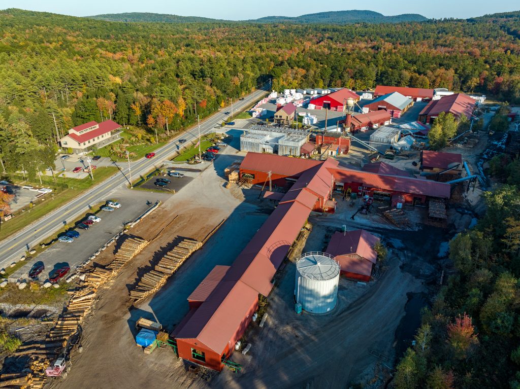 Aerial Casco Sawmill