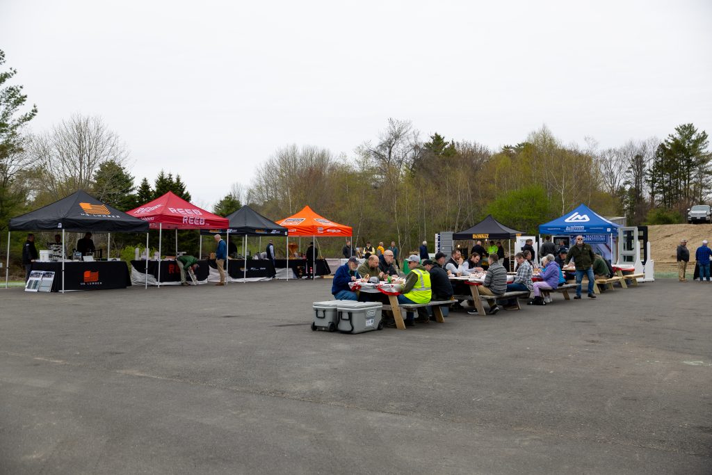 Picnic Tables and vendors